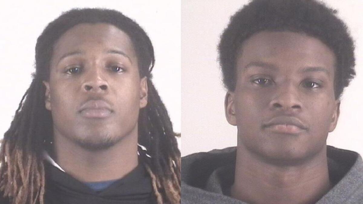 Dontrell Dock, left, and Brodrick Ross were indicted last month in a Fort Worth killing in January.