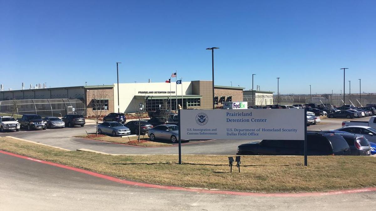 A group ambushed corrections and police officers outside the Prairieland Detention Center in Alvarado on July 4, creating a distraction with fireworks and graffiti before firing upon officers with semiautomatic rifles.