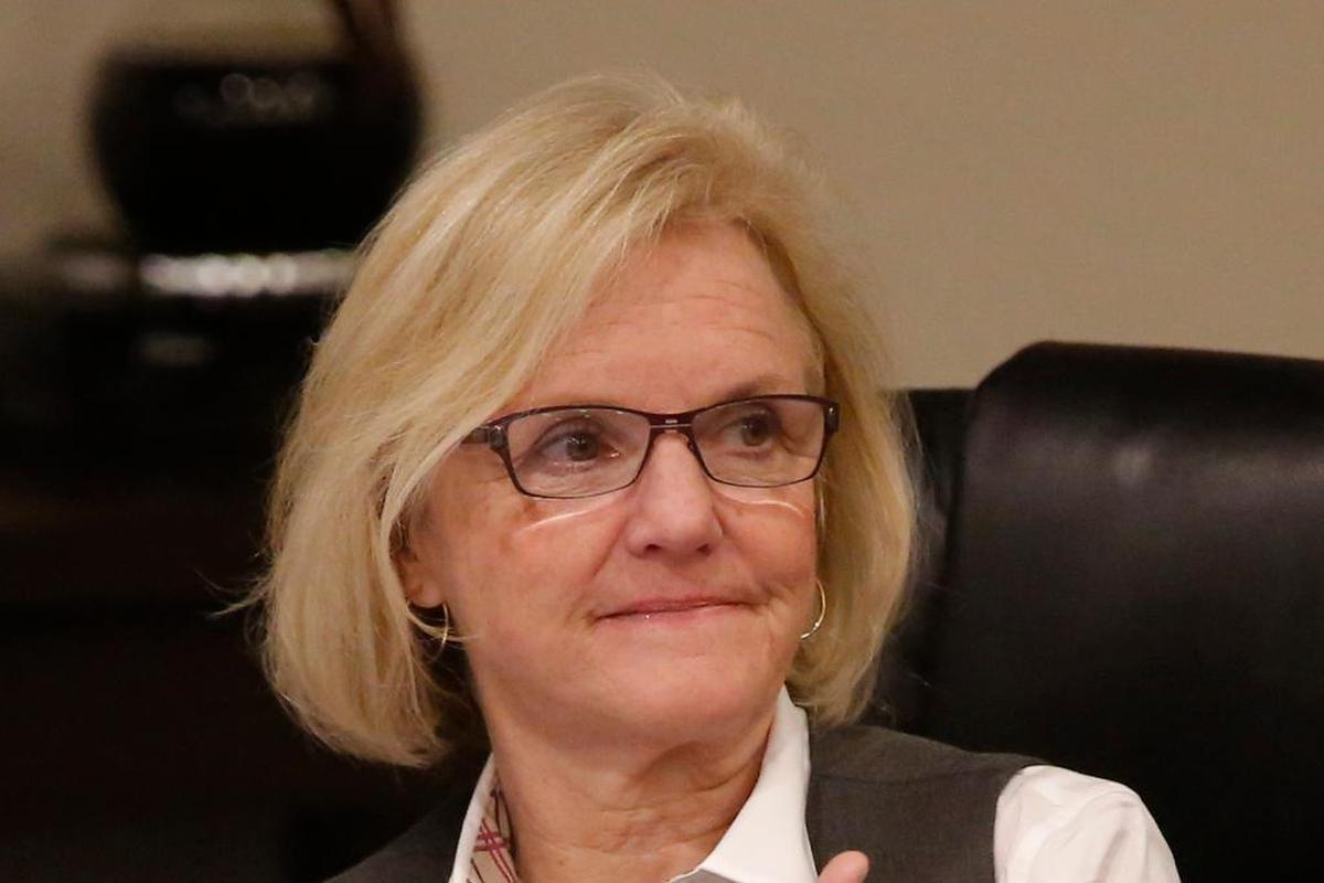 Trustee Tobi Jackson has served as president of the school board for two years.