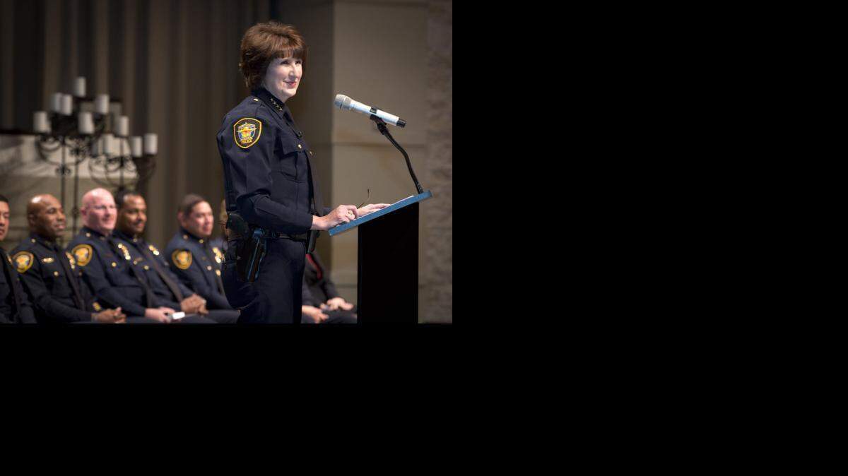 
Interim Fort Worth Police Chief Rhonda Robertson has said she doesn’t want the permanent job.
