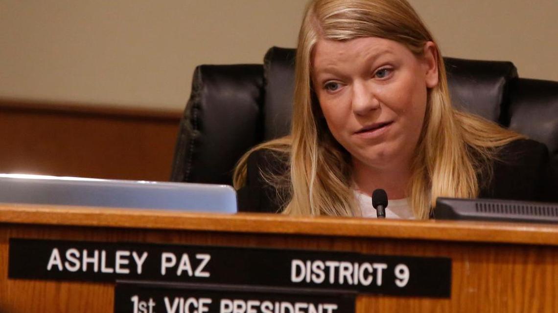 Ashley Paz, a Fort Worth school board trustee, said the proposed racial and ethnic equity policy will help bridge achievement gaps among students.