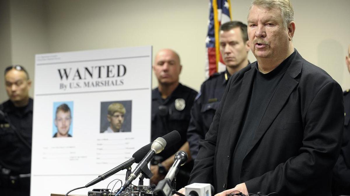 Tarrant County Sheriff Dee Anderson at a news conference about Ethan Couch Monday at Tim Curry Justice Center in Fort Worth.