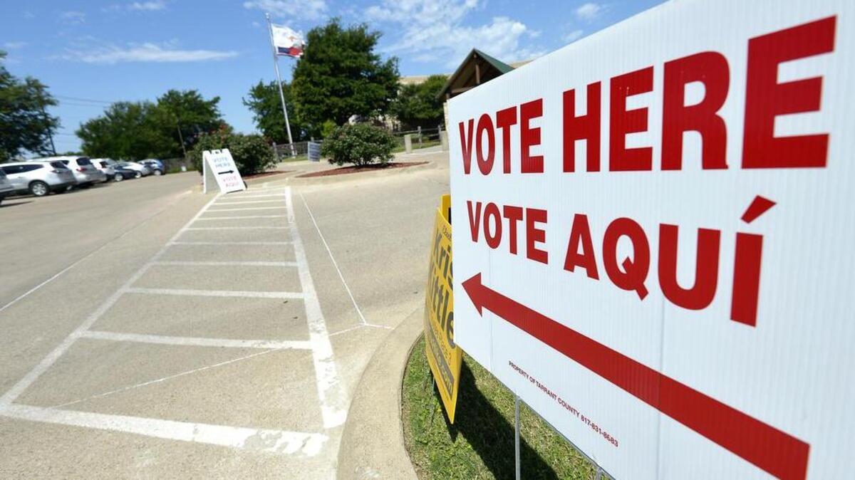 Election Day is Tuesday in North Texas.