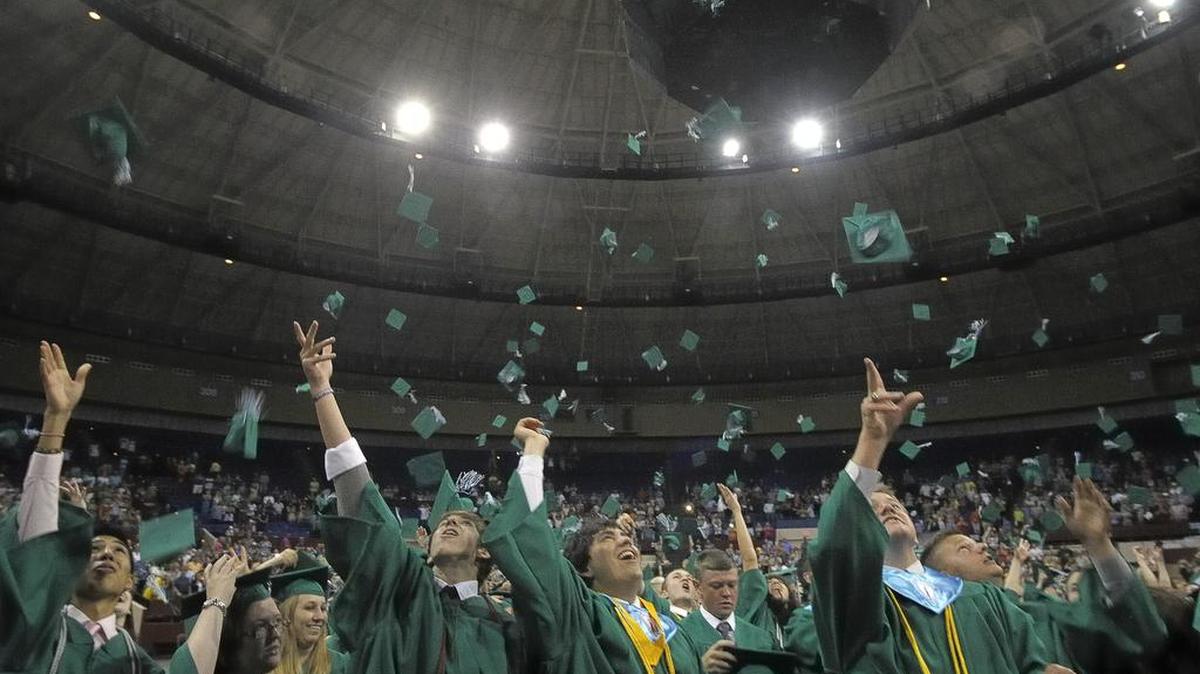 
Azle High School saw its graduation rate increase from 2013 to 2014, according to the Texas Education Agency.
