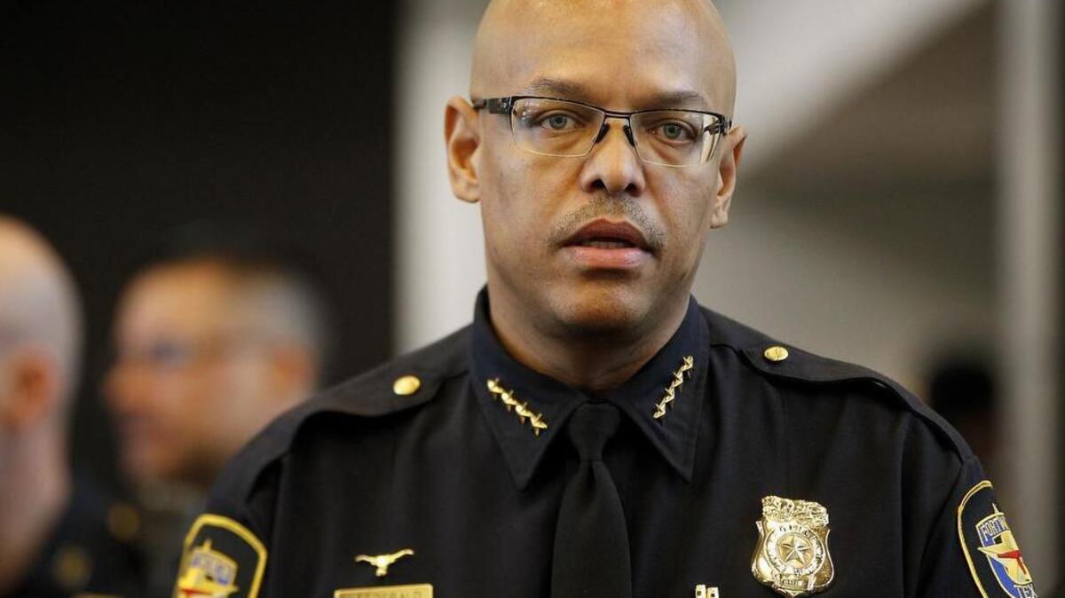 Fort Worth Police Chief Joel Fitzgerald