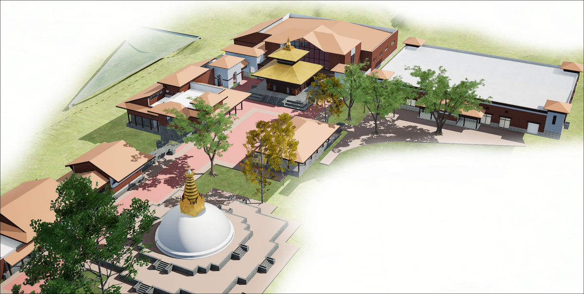 The $6 million project for the Nepali Cultural and Spiritual Center in Euless will include Hindu and Buddhist temples.