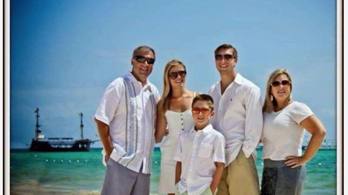 Pictured are from left, Sean Copeland, Maegan Copeland, Brodie Copeland, Austin Copeland and Kim Copeland.