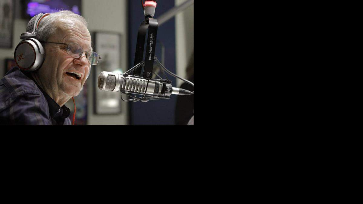 
Dallas country music radio legend Terry Dorsey during his final broadcast at KSCS/96.3 FM. Dorsey retired in December after 26 years at KSCS and 33 in DFW radio. He died Saturday.

