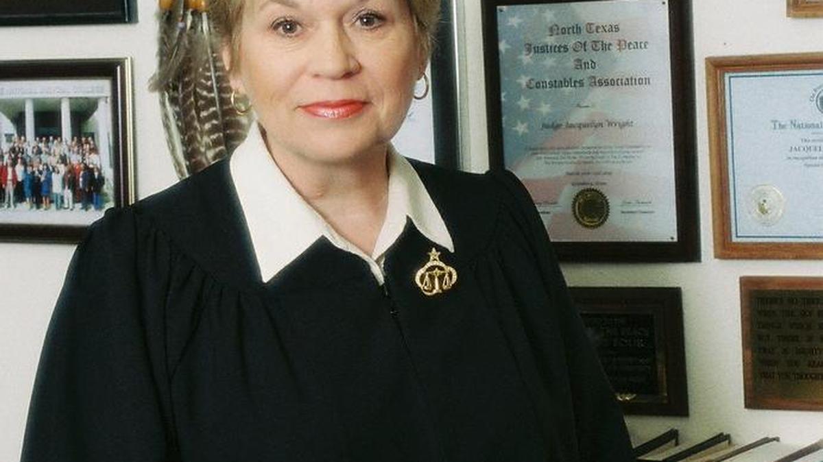 Jacquelyn Wright is the Tarrant County Precinct 4 Justice of the Peace.