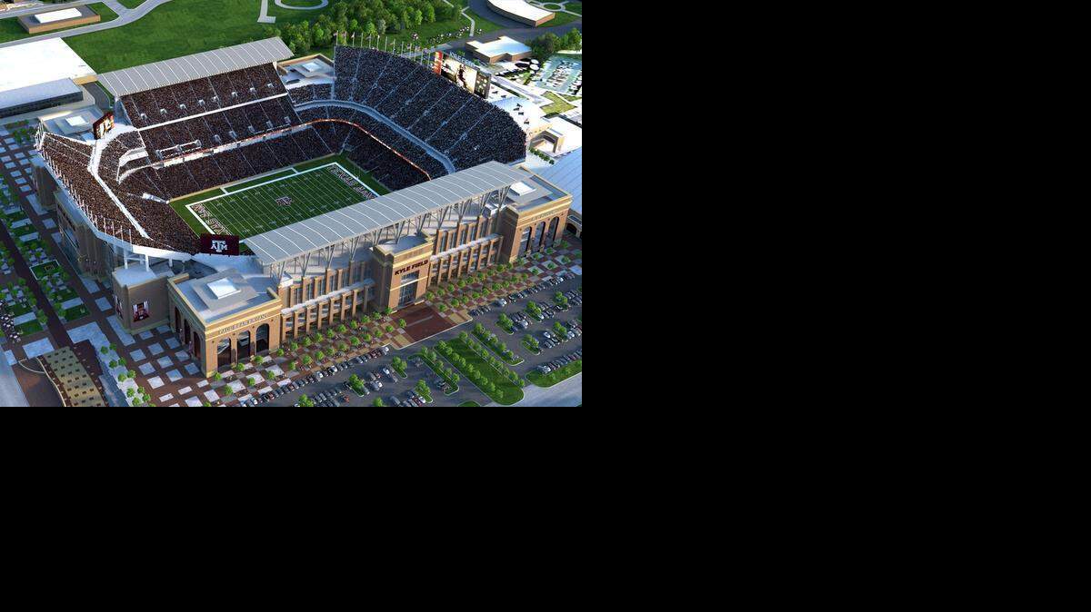 
Artist rendering of the new Kyle Field
