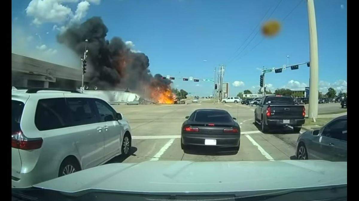 Fatal crash on Tuesday, Sept. 20, 2022 in Allen, Texas.