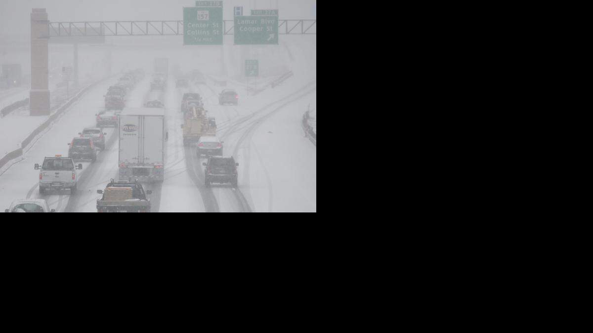 
This week’s icy weather should not be as bad as what North Texas endured last week, when traffic on Interstate 30 was a mess.
