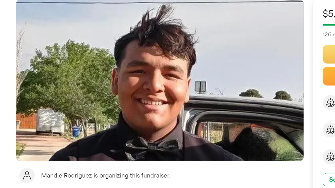 18-year-old Uriah Urias was shot in the head while trying to break up a fight during a Halloween party in El Paso, Texas, police say.