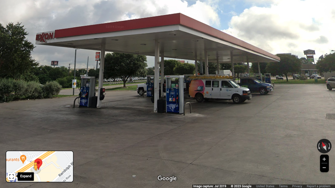 A car was stolen from a San Antonio, Texas, gas station with a 10-year-old inside, police say.