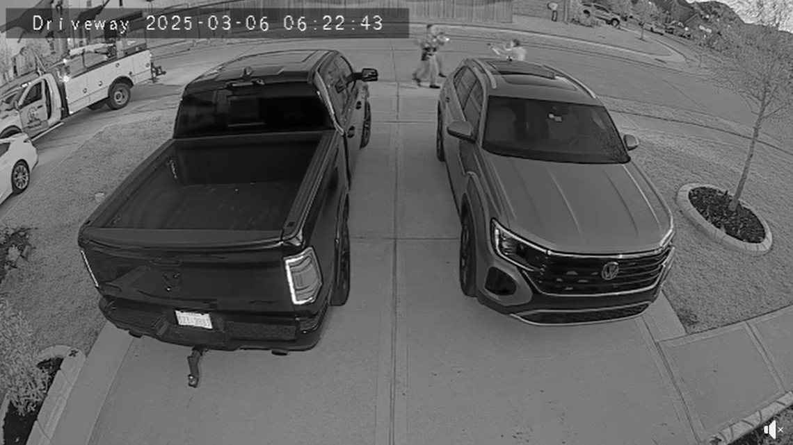 Police officers tackled an armed man accused of shooting a La Porte, Texas, homeowner in the neck.