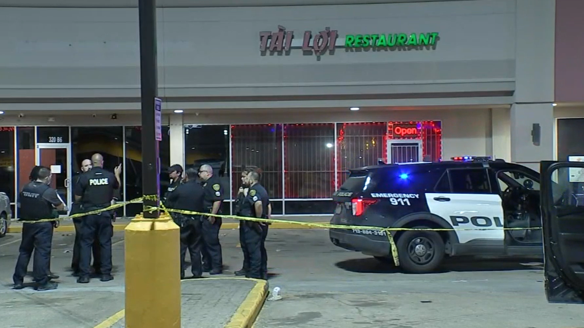 Two people were shot and killed while sitting in a booth at Tai Loi restaurant in Houston, police said.