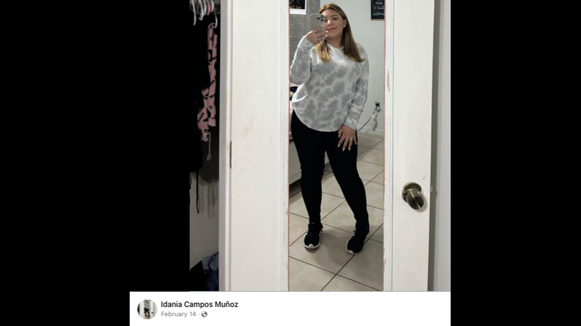 Idania Campos, 21, was found dead in the trunk of her car, Texas police say.