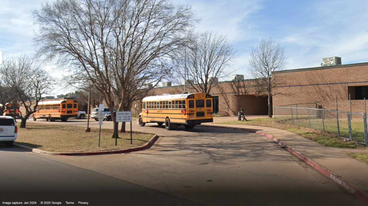 An Emma Roberson Early Learning Academy student was struck and killed by a school bus Monday, March 17, officials say.