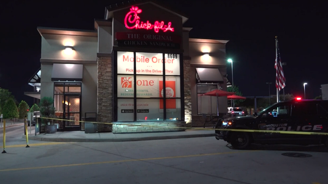 The victim was lured to a Chick-Fil-A in Houston, where a couple tried to kidnap and kill him, police say.