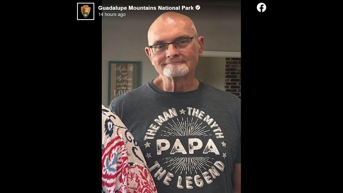 Richard Berry, 71, has gone missing during a hiking trip to Guadalupe Mountains National Park in Texas, officials say.