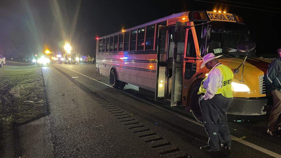 A 15-year-old student in the Livingston Independent School District was struck and killed while exiting a bus, authorities say.
