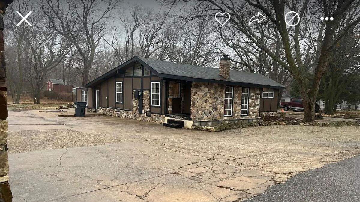 The unassuming exterior hides a colorful interior.