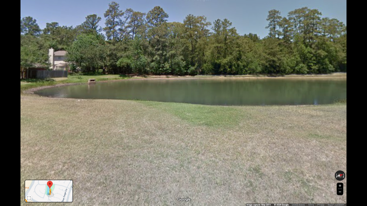 A small urn containing a human fetus was found floating in a Texas pond, authorities say.