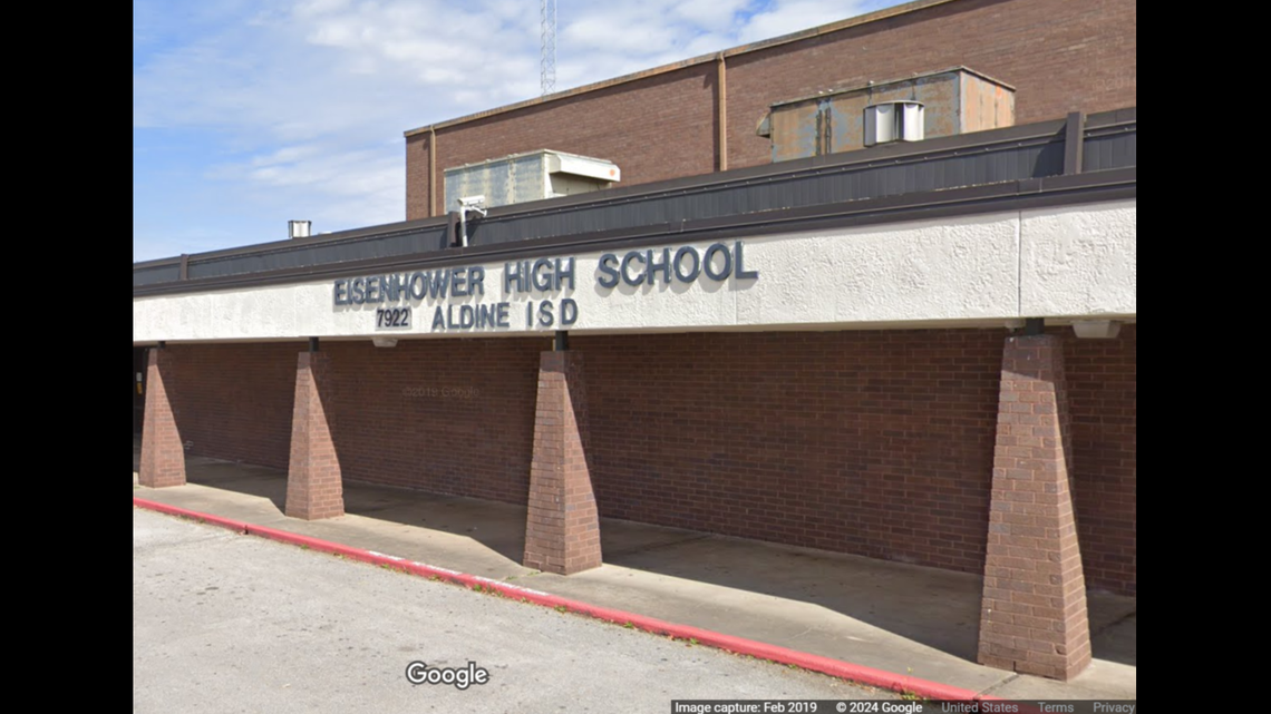 A Texas high school janitor was attacked by a student, officials say.