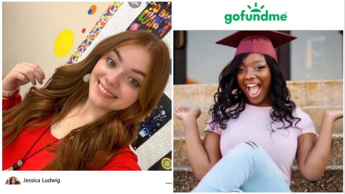 Jennifer Ludwig (left) and JaLiyah Stevenson were killed in a March 9 vehicle crash, Texas authorities said.