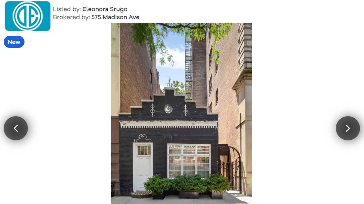 Exterior of the home