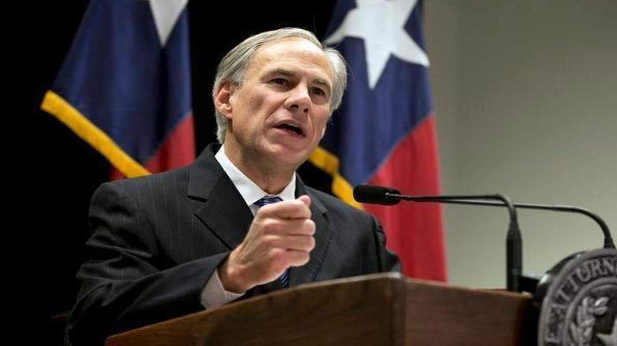 
Gov. Greg Abbott, seen here in December, spoke to a joint session of the Texas Legislature during his first State of the State address on Feb. 17th, 2015.
