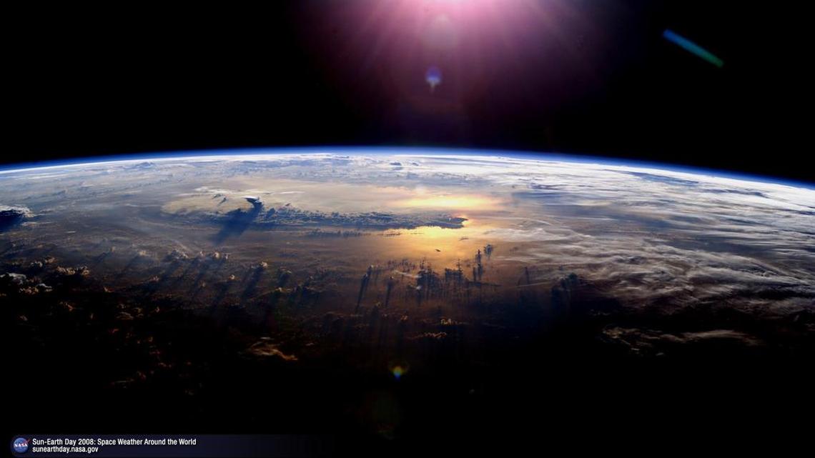 Earth as seen from space.