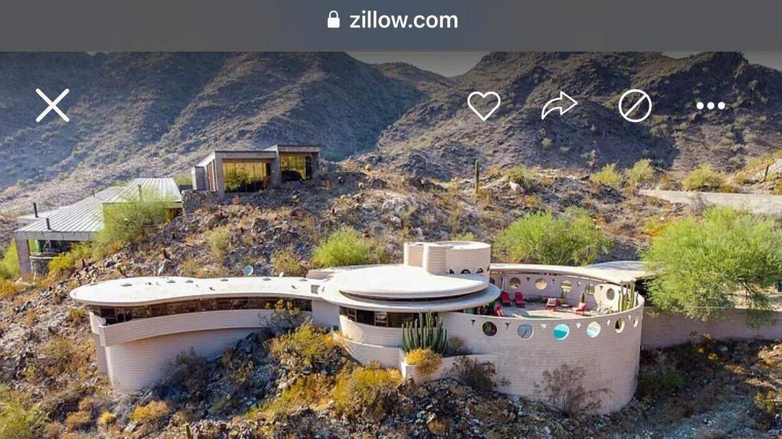 Frank Lloyd Wright’s ‘final’ design lists for $8.9M in Arizona. Look at the ‘sun house’
