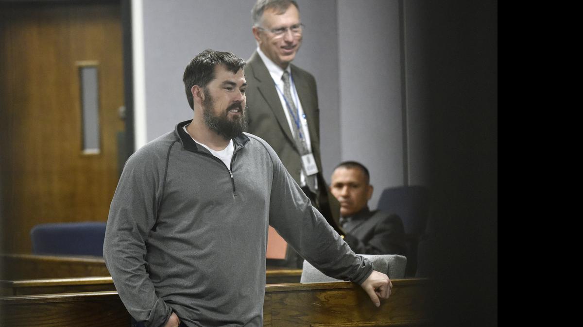 
Former Navy SEAL Marcus Luttrell supported Chris Kyle’s family at the capital murder trial of former Marine Cpl. Eddie Ray Routh.
