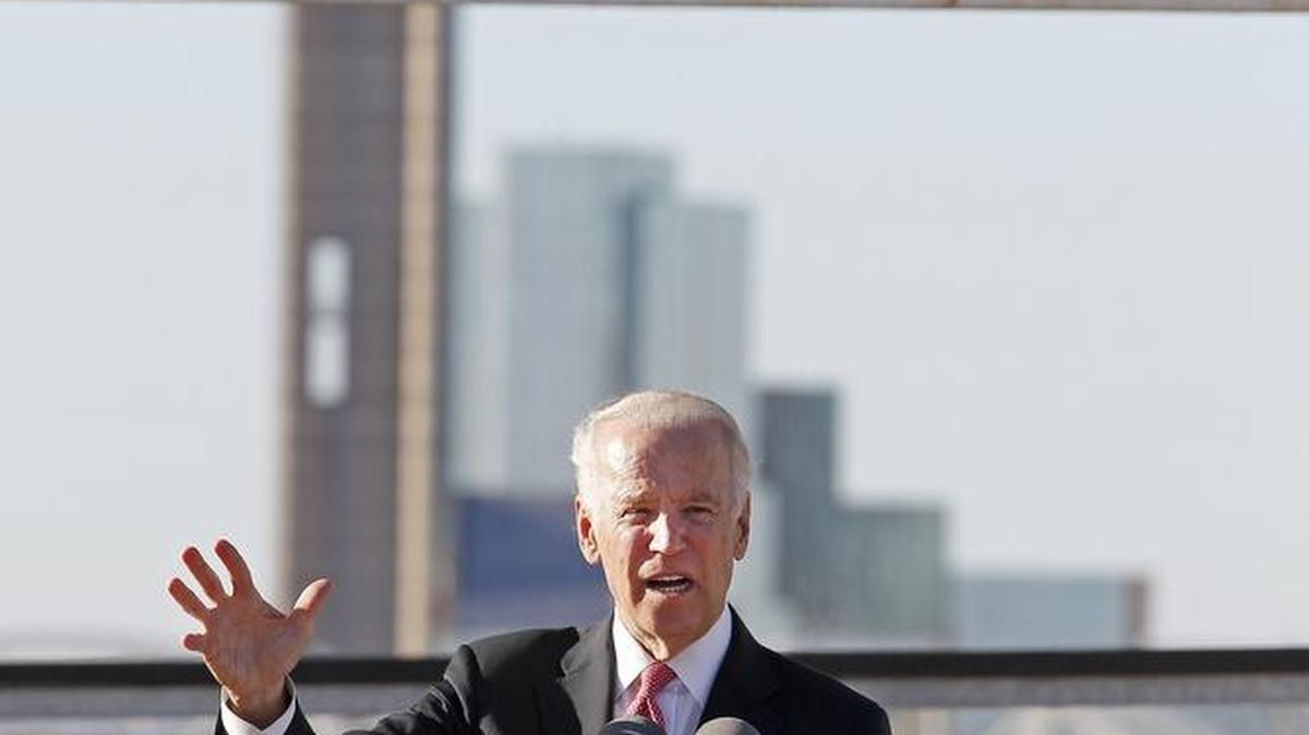 Vice President Joe Biden speaks at an event in Dallas on Wednesday.
