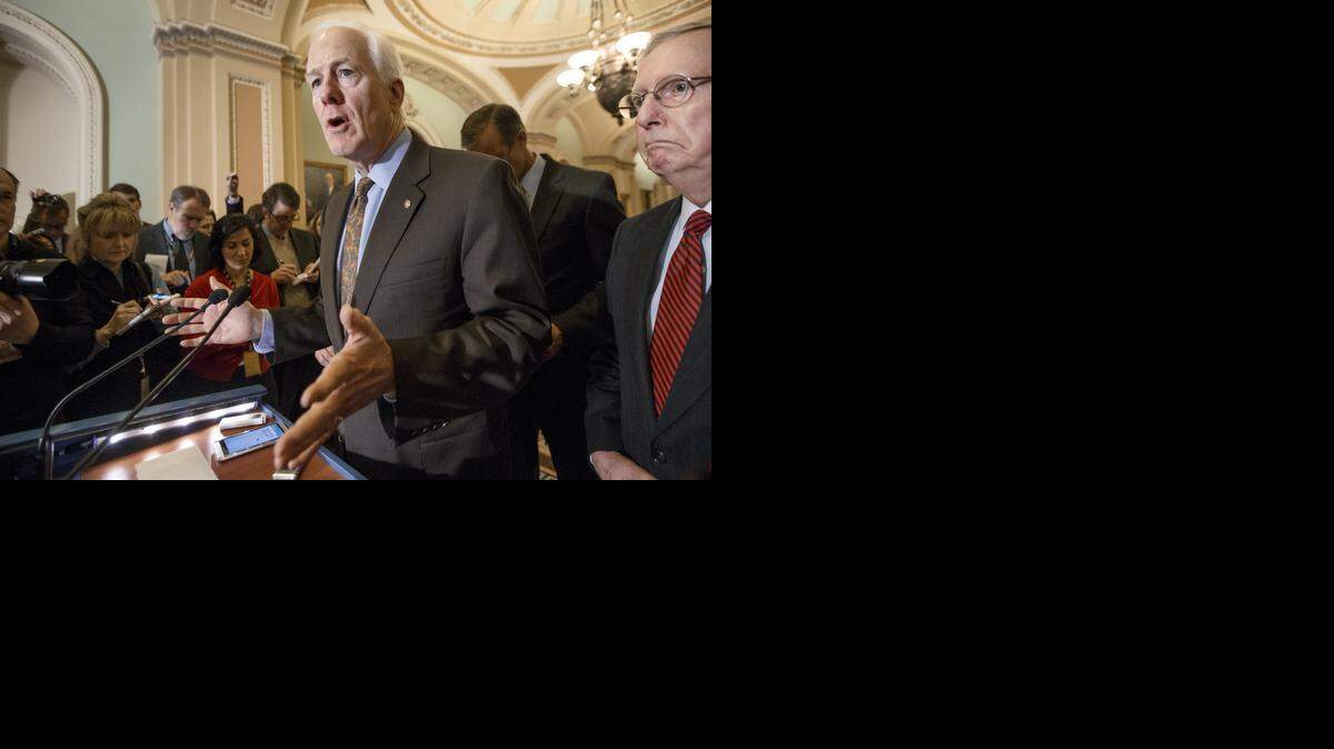 
Sen. John Cornyn, R-Texas, says Democrats’ complaints are “more about politics.”


