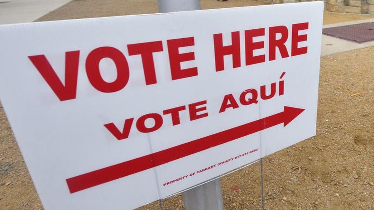 Early voting runs Oct. 24-Nov. 4. Election Day is Nov. 8.