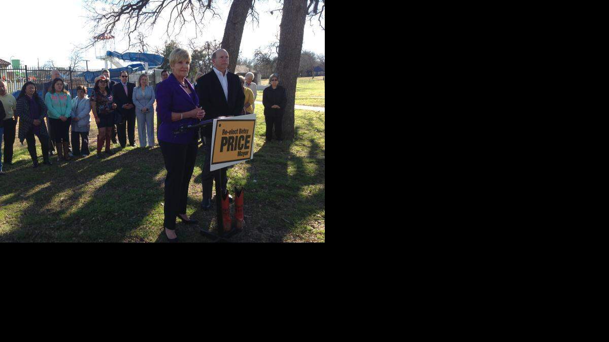 
Mayor Betsy Price is seeking a third term, she officially announced at Marine Park in Fort Worth on Jan. 28 — the first day candidates can file for local elections — and she will focus on transportation and water supply if elected. Filing for local elections will run through Feb. 27.
