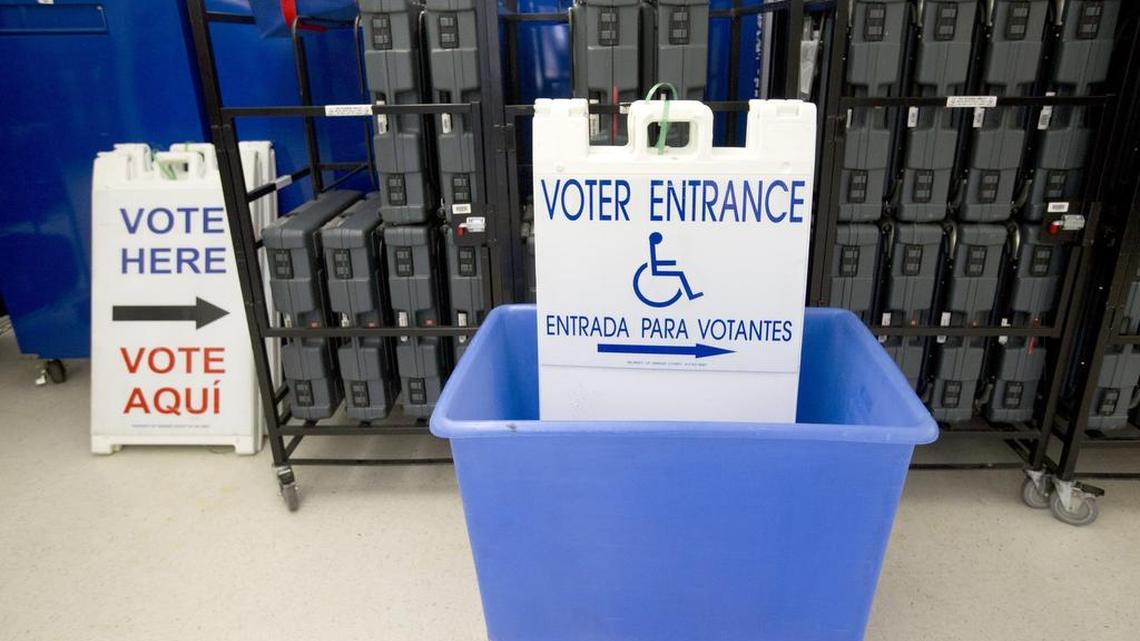 Early voting ends at 7 p.m. Friday, Feb. 26.