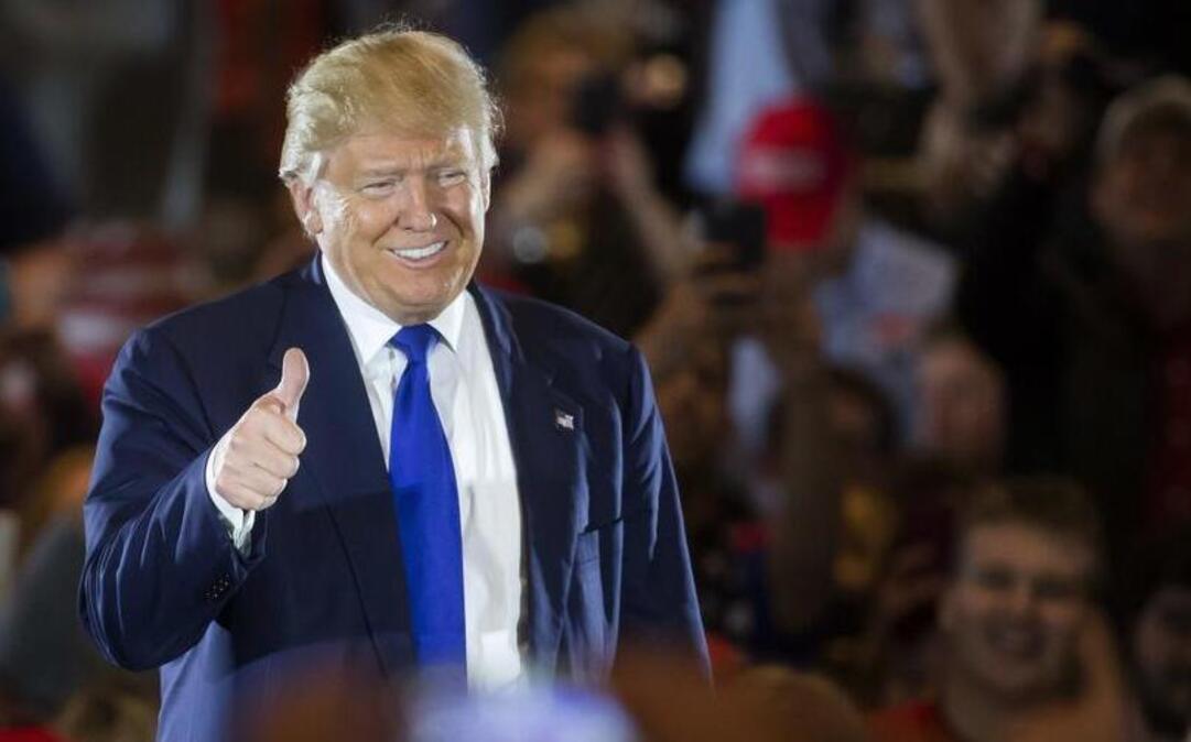 Republican presidential candidate Donald Trump