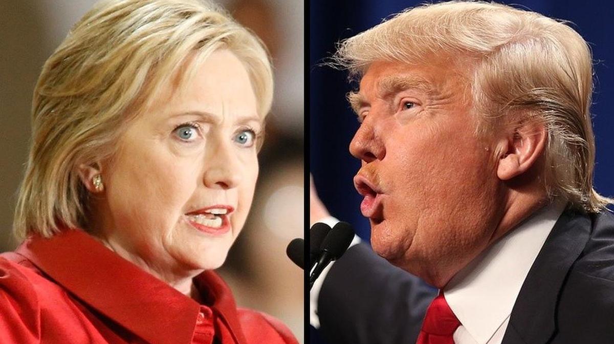 Democrat Hillary Clinton and Republican Donald Trump will face off in the 2016 presidential election.