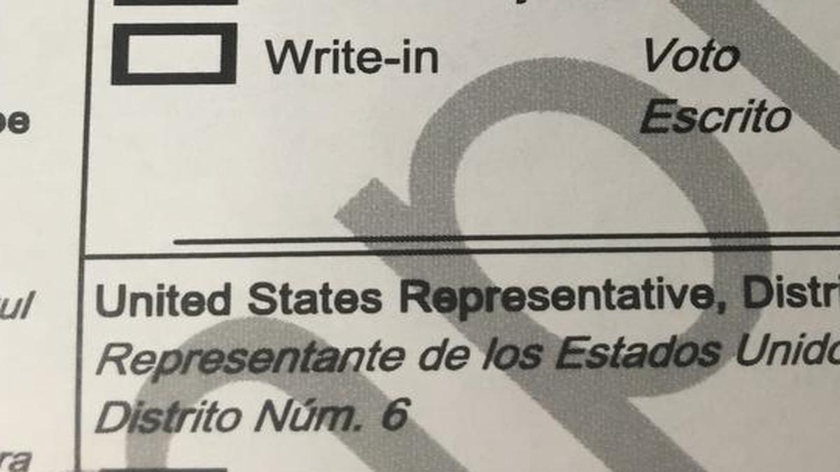 Don’t forget there are names Texans can write in on the ballot for president.