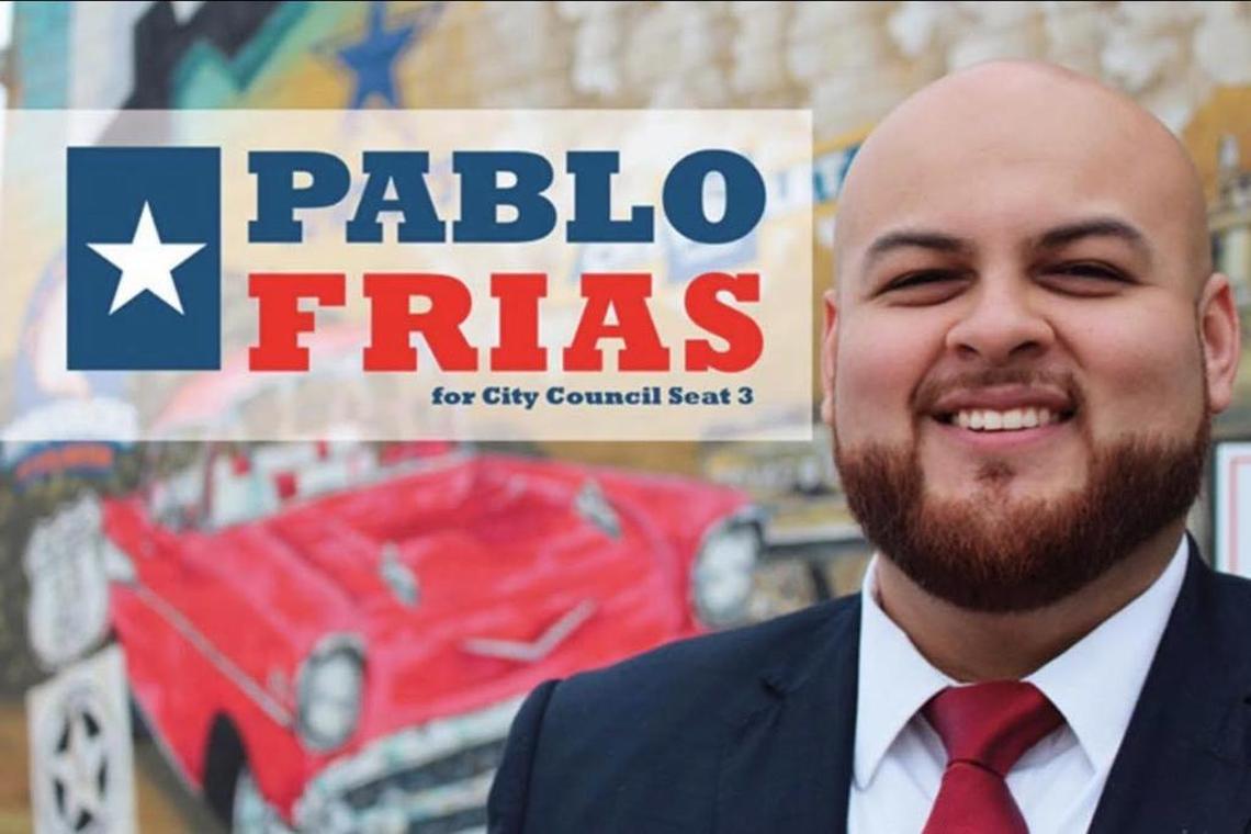 Pablo Frias, Arlington City Council District 3 candidate