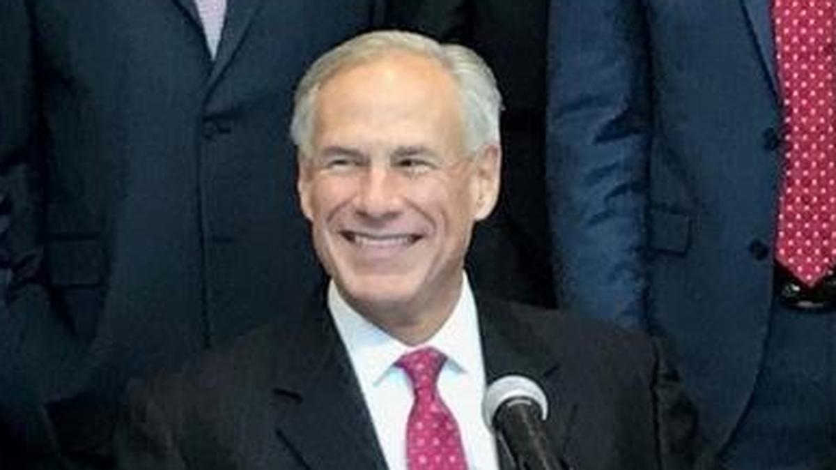 Texas Gov. Greg Abbott visited Arlington Wednesday to announce a plan to limit property tax increases.