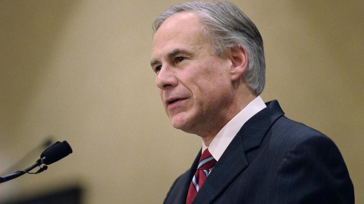 Texas Gov. Greg Abbott