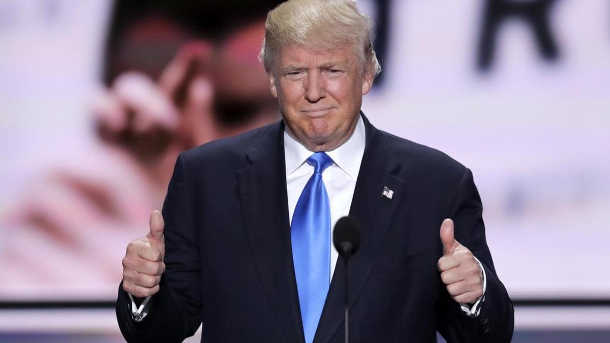 Republican Presidential Candidate Donald Trump