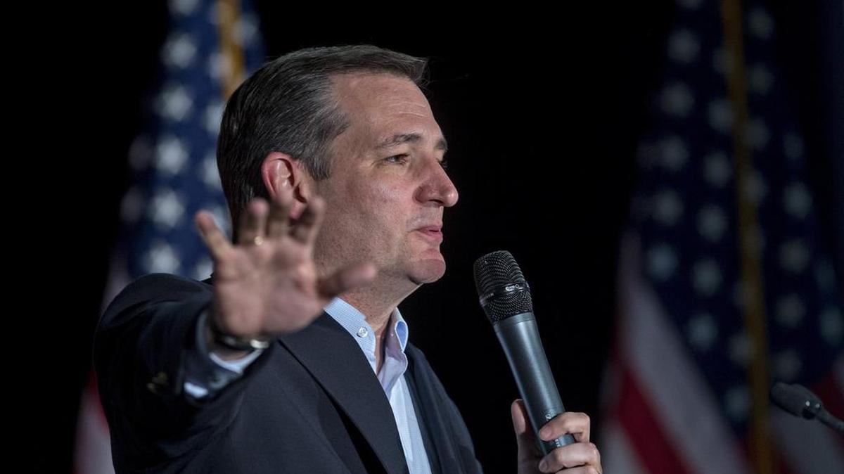 Republican presidential candidate Sen. Ted Cruz of Texas