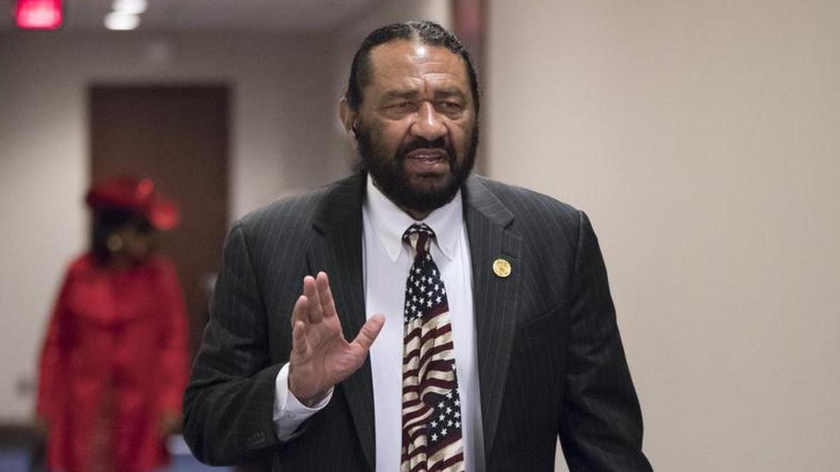 Rep. Al Green, D-Texas, sought to push the U.S. House to vote to impeach President Donald Trump but a vote of 364-58 on a “motion to table” the resolution effectively killed it.