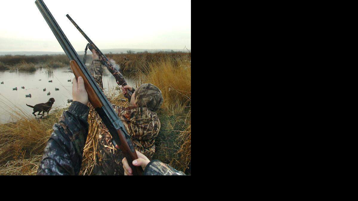 
Duck hunting 
