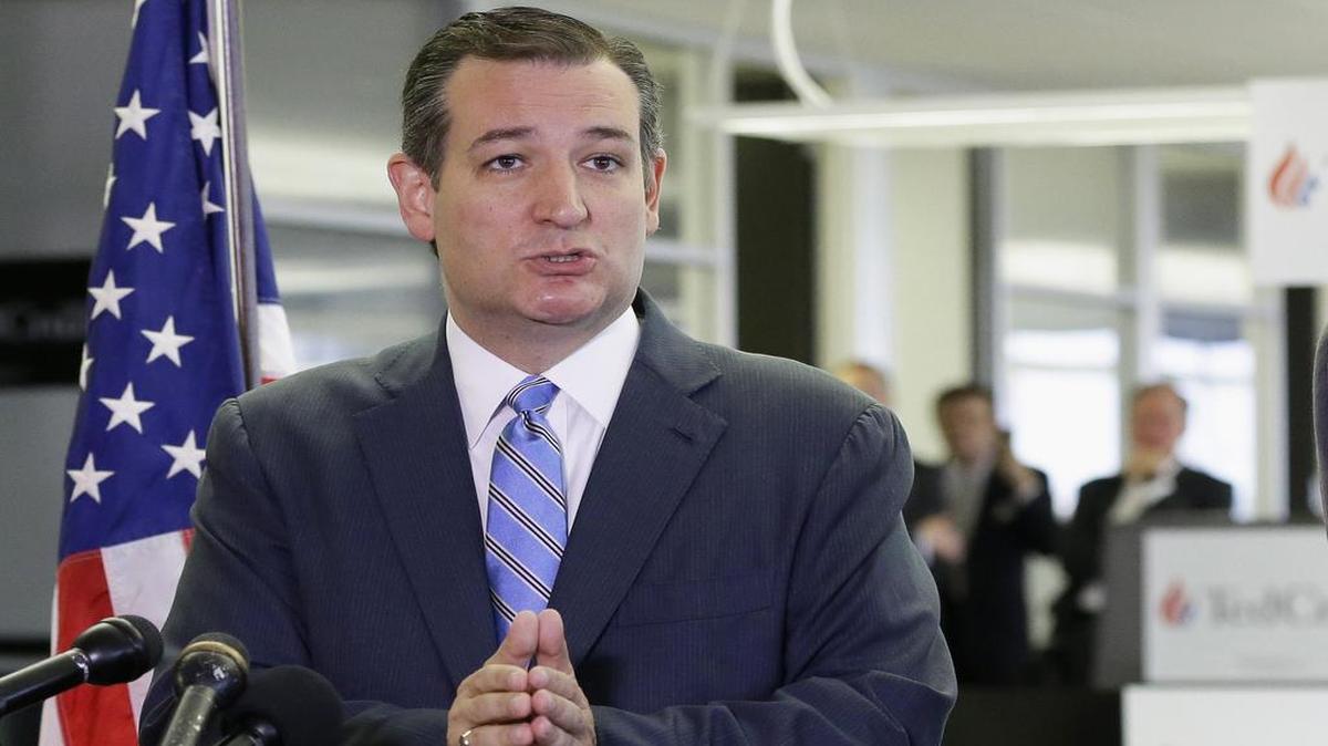 GOP presidential hopeful Ted Cruz